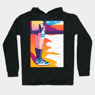 Vaporwave pop Aesthetic Hoodie